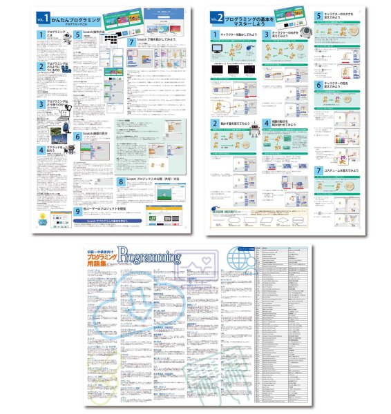 画像1: proceedx 3208プログラミング初心者にぴったり！お値打ち3枚セット 日本製 (1)