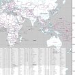 画像10: proceedx　学習ポスター0260世界地図（学習用白地図）送料無料　勉強部屋　教室　壁掛け　小学　中学　高校 (10)