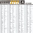 画像2: proceedx　学習ポスター0973高校英単語2717語4（大学入試用）送料無料　勉強部屋　教室　壁掛け　高校 (2)