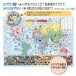 画像6: PROCEEDXよくわかる世界地図ジュニア版　学習ポスター　A1サイズ　ビッグサイズ 日本製 8つ折り送付 [pro-1370] (6)