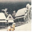 画像5: proceedx名画 絵画ポスター2048東海道五拾三次之内　蒲原 夜之雪/歌川広重額フレーム付　送料無料　アートインテリア　カフェ　店舗　オフィス (5)